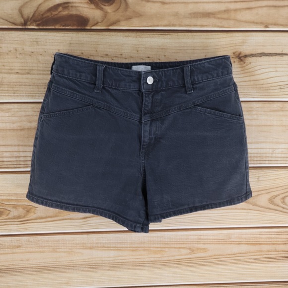 Universal Thread Pants - Universal Thread Vintage Jean‎ Shorts Womens 12 Gray Denim High Rise Pockets